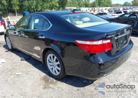 2008 Lexus Ls 460 из США, поврежденный, VIN JTHBL46F085076558